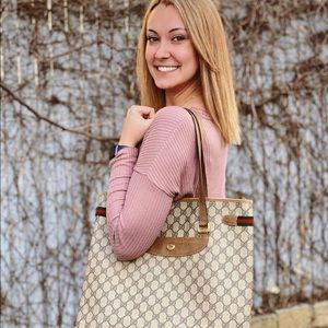 Gucci Vintage Tote Bag